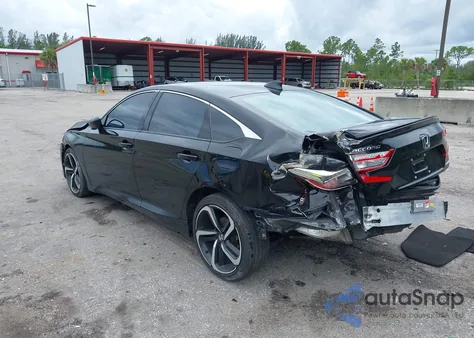 2019 Honda Accord Sport z USA, uszkodzony, nr VIN 1HGCV1F39KA136907